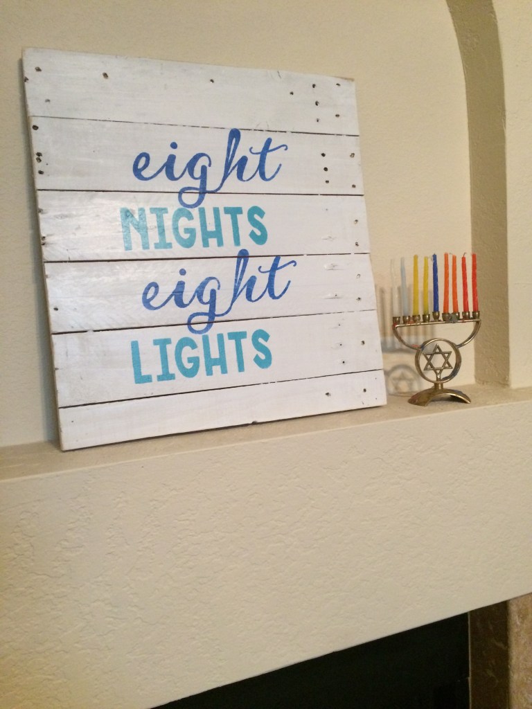 This one was custom made for me for Chanukah.