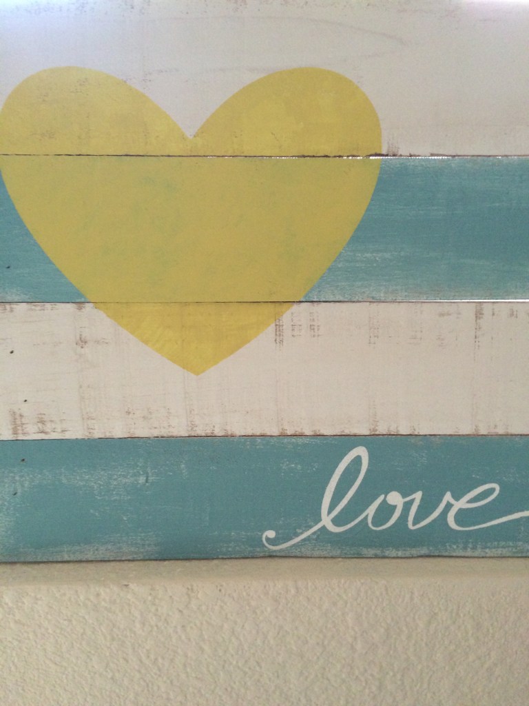 I did this one last summer. It looks great in my kitchen.